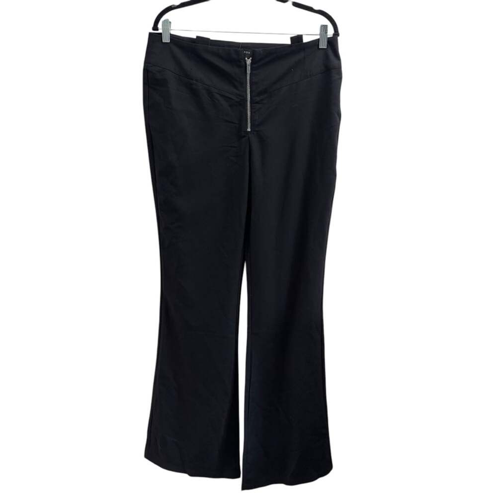 White Fox One Life Black Strappy Flare Pants NWT